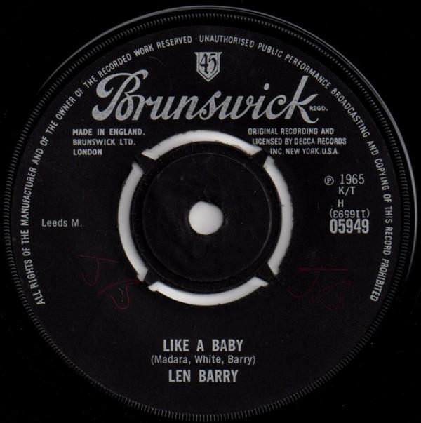 Len Barry - Like A Baby