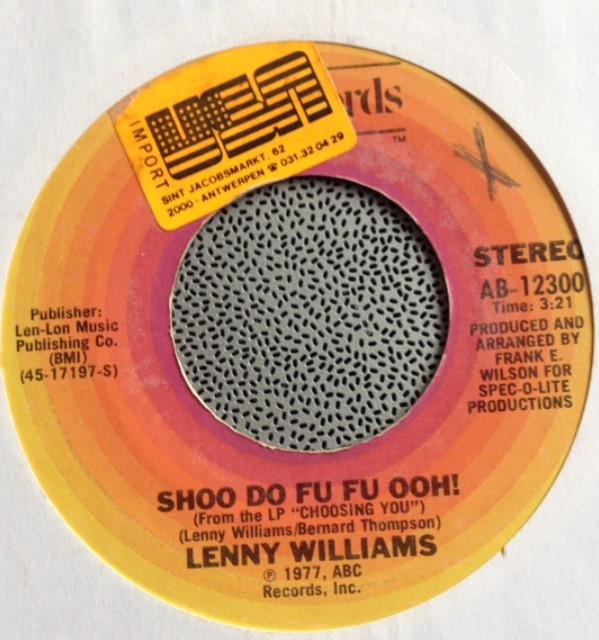 Lenny Williams - Shoo Doo Fu Fu Ooh!