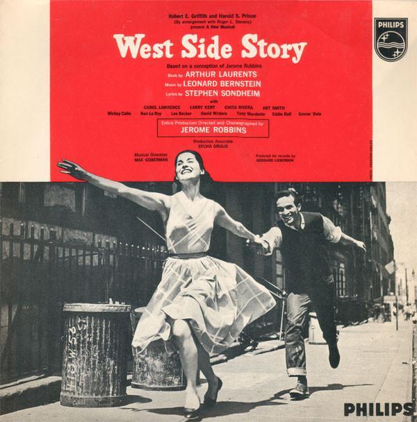 Leonard Bernstein, Stephen Sondheim, Carol Lawrence, Larry Kert, Chita Rivera, Arthur Gordon Smith - West Side Story