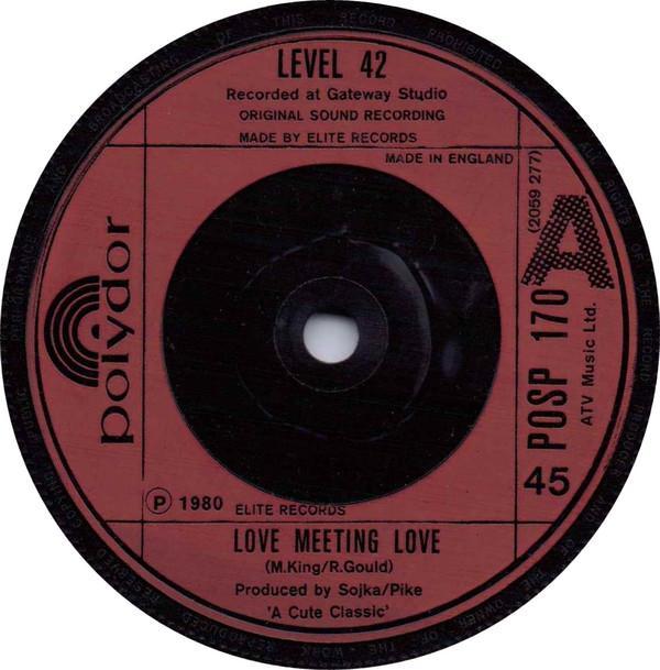 Level 42 - Love Meeting Love