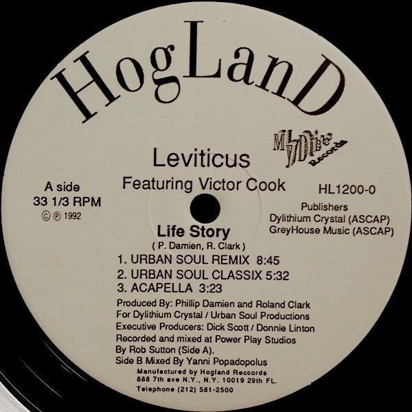 Leviticus (2), Victor Trent Cook - Life Story