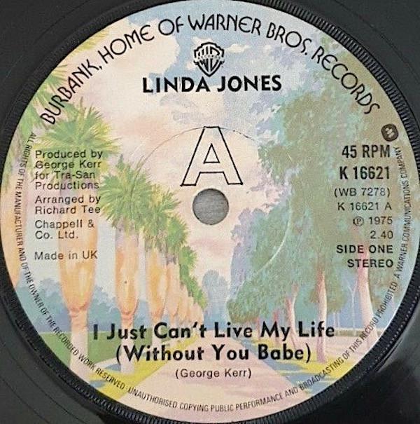 Linda Jones - I Just Can't Live My Life (Without You Babe)