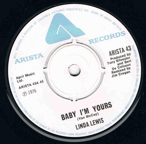 Linda Lewis - Baby I'm Yours 