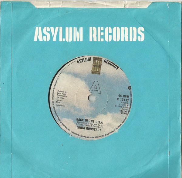 Linda Ronstadt - Back In The U.S.A.