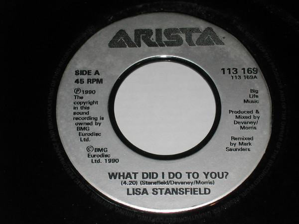Lisa Stansfield - What Did I Do To You?