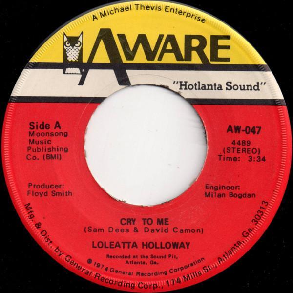 Loleatta Holloway - Cry To Me