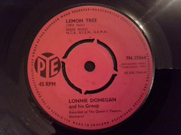 Lonnie Donegan And His Group - Lemon Tree