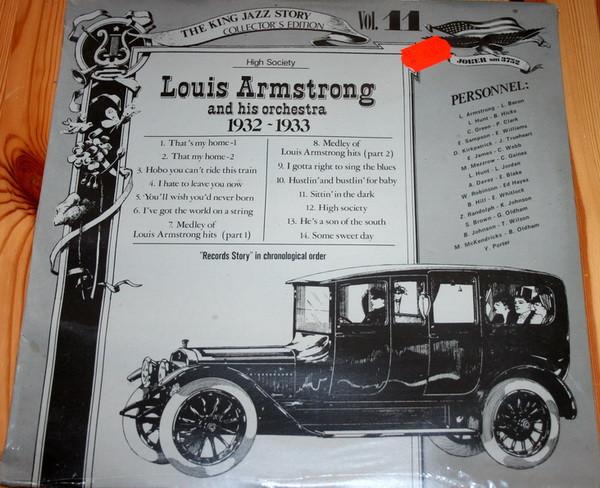 Louis Armstrong And His Orchestra - High Society 1932-1933