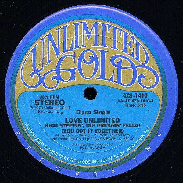 Love Unlimited - High Steppin', Hip Dressin' Fella (You Got It Together)