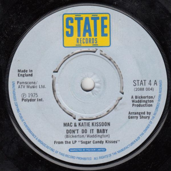Mac And Katie Kissoon - Don't Do It Baby