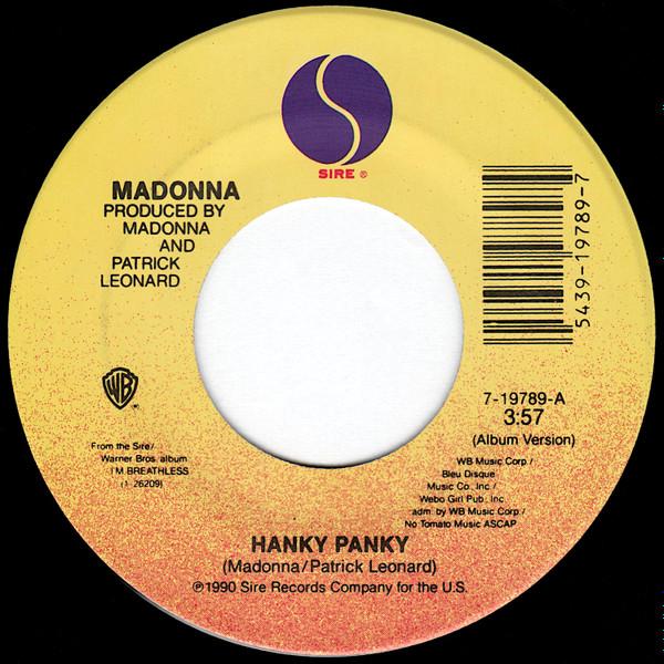 Madonna - Hanky Panky