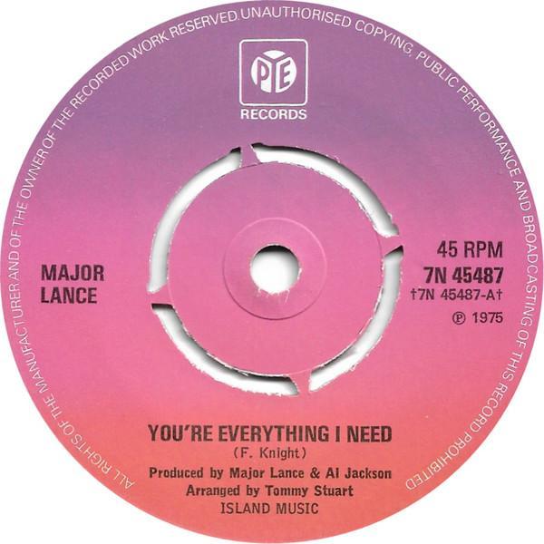 Major Lance - You're Everything I Need