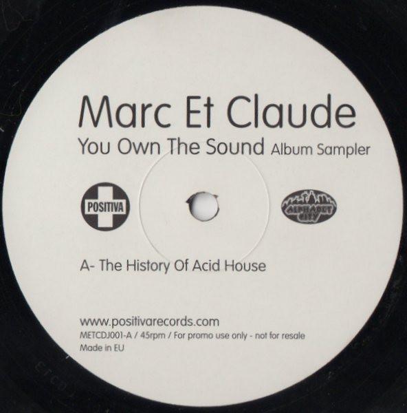 Marc Et Claude - You Own The Sound Album Sampler