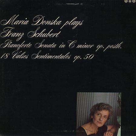 Maria Donska - Plays Franz Schubert