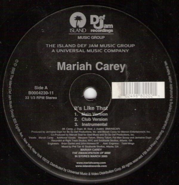 Mariah Carey - It's Like That
