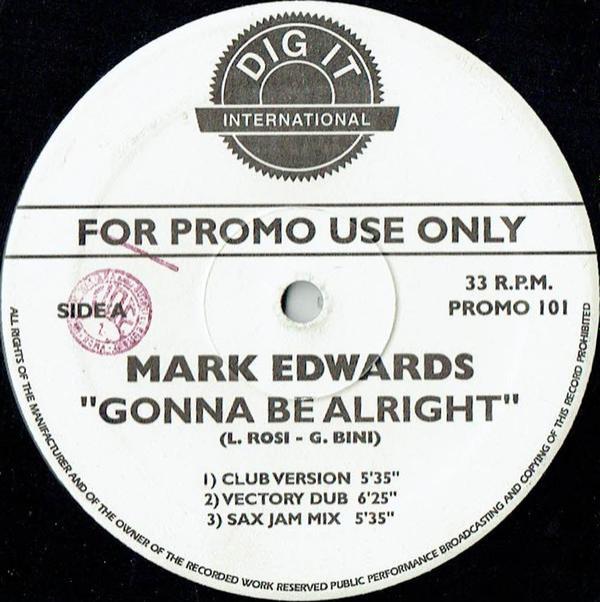 Mark Edwards , Mesopotamia - Gonna Be Alright / Nomads