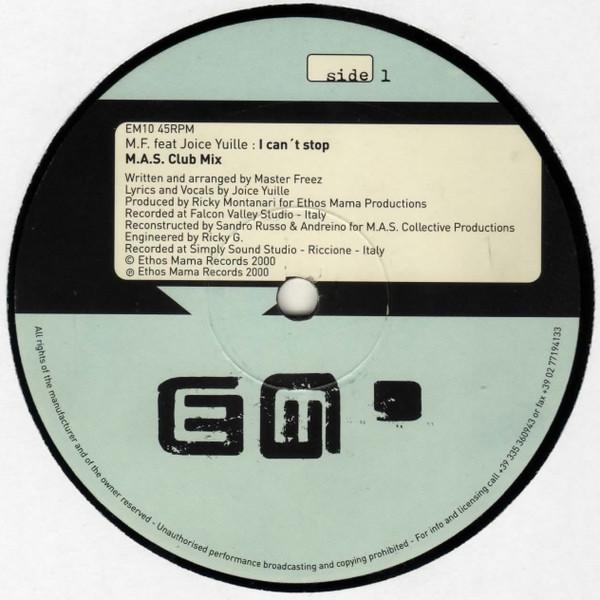 Master Freez, Joyce Yuille - I Can't Stop