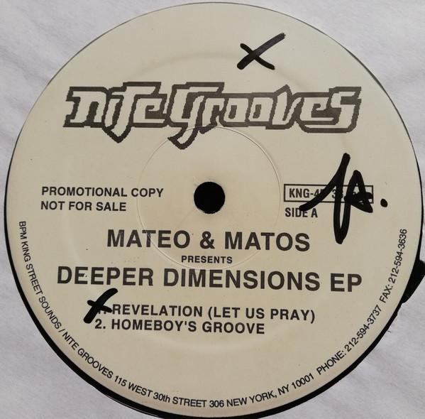 Mateo & Matos - Deeper Dimensions EP