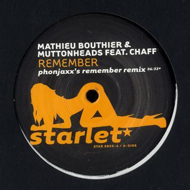 Mathieu Bouthier, Muttonheads, Chaff - Remember