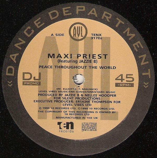 Maxi Priest - Peace Throughout The World