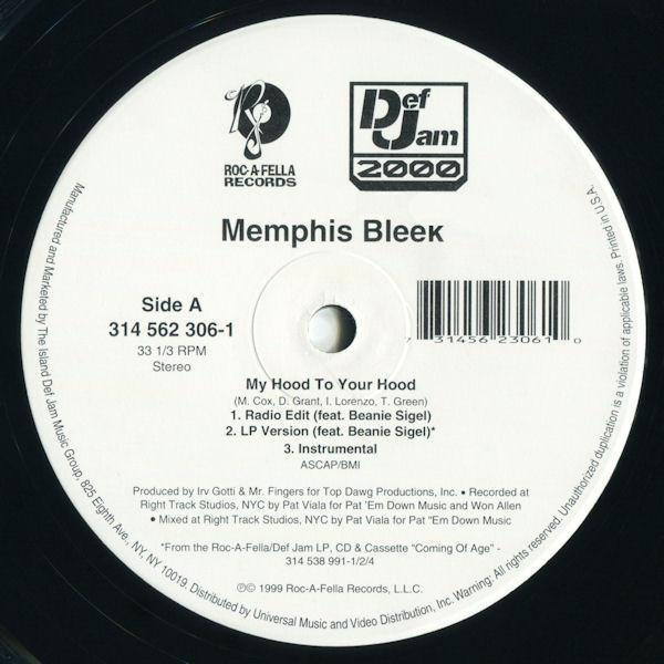 Memphis Bleek - My Hood To Your Hood