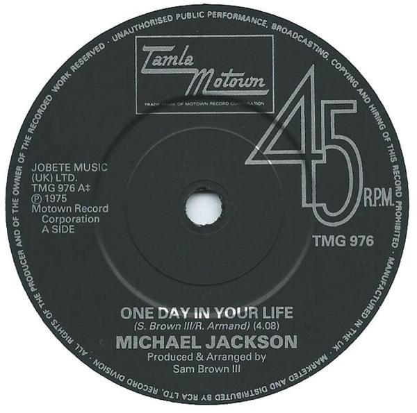 Michael Jackson - One Day In Your Life