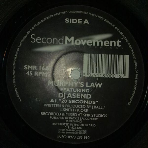 Murphy's Law, Asend - 20 Seconds / Follow The Leader