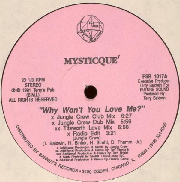 Mysticque' - Why Won't You Love Me?