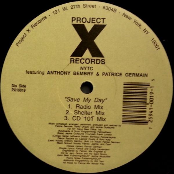 N.Y.T.C., Anthony Bembry, Patrice Germain - Save My Day