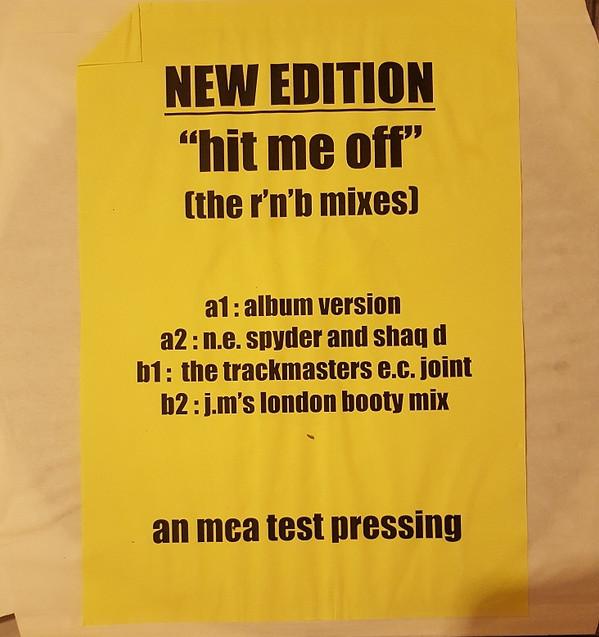 New Edition - Hit Me Off (The R'n'B Mixes)