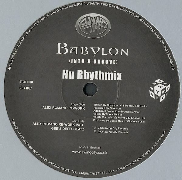 Nu Rhythmix - Babylon (Into A Groove)