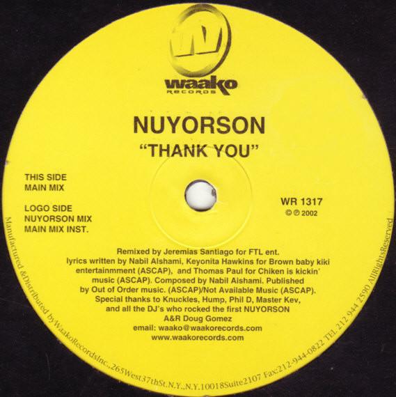 Nuyorson - Thank You