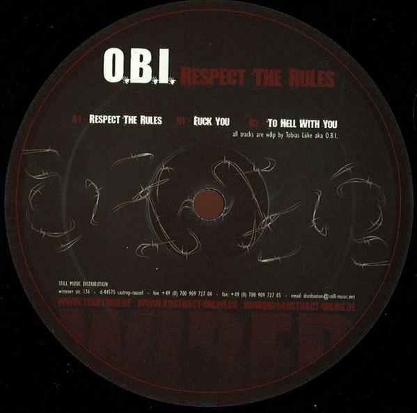 O.B.I. - Respect The Rules EP