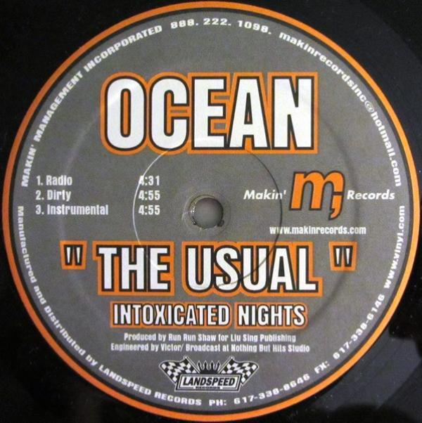 Ocean  - The Usual (Intoxicated Nights) / The Usual (Sober Nights)