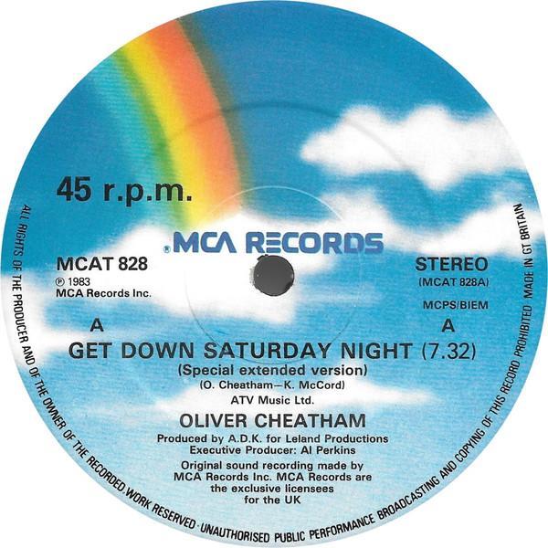 Oliver Cheatham - Get Down Saturday Night