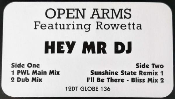 Open Arms - Hey Mr DJ