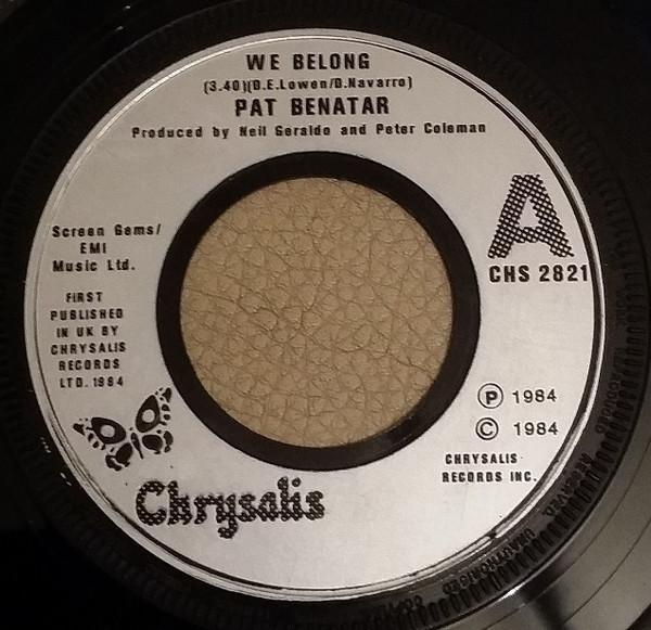 Pat Benatar - We Belong