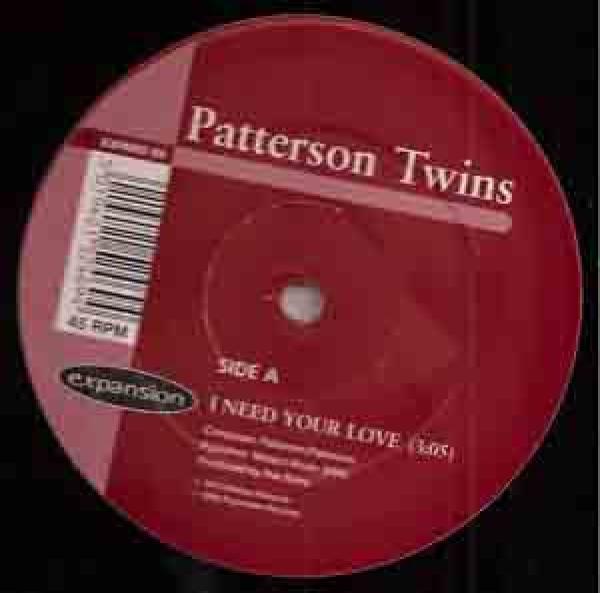 Patterson Twins, Donnell Pitman - I Need Your Love / Your Love Is Dynamite