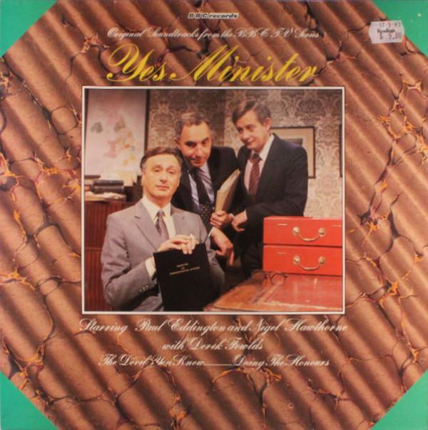 Paul Eddington, Nigel Hawthorne (2), Derek Fowlds - Yes Minister