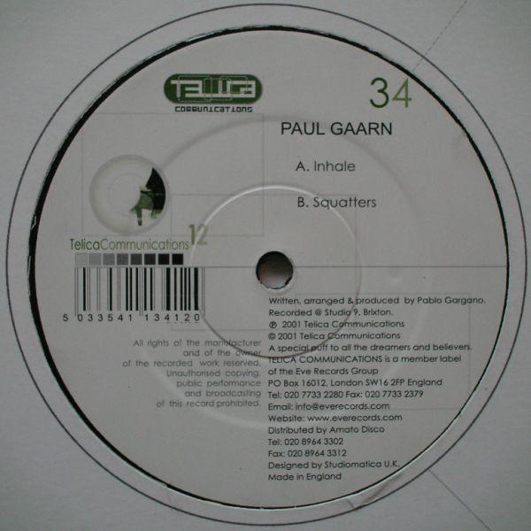 Paul Gaarn - Inhale / Squatters