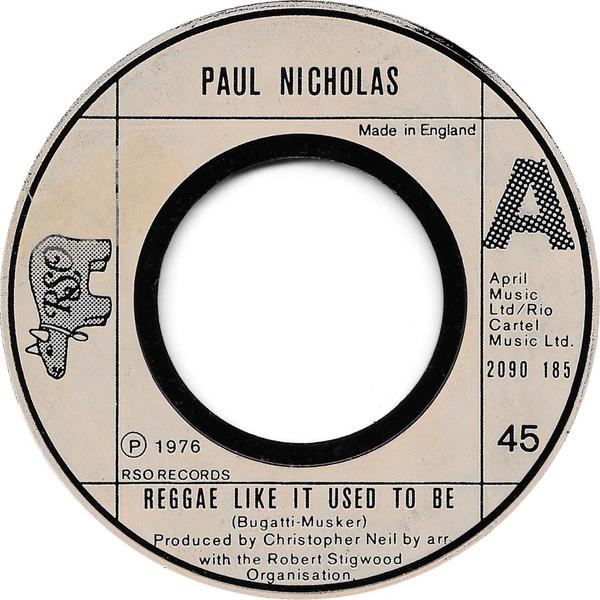 Paul Nicholas - Reggae Like It Used To Be