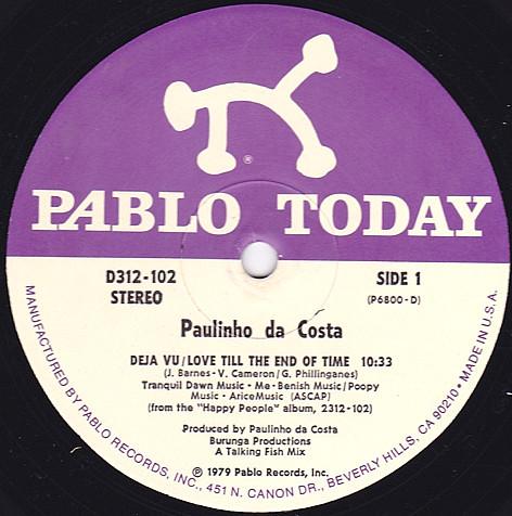 Paulinho Da Costa - Deja Vu / Love Till The End Of Time