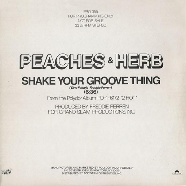 Peaches & Herb - Shake Your Groove Thing