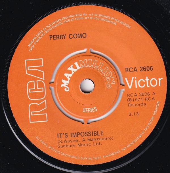 Perry Como - It's Impossible