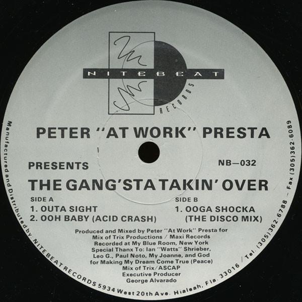 Peter Presta - The Gang'sta Takin' Over