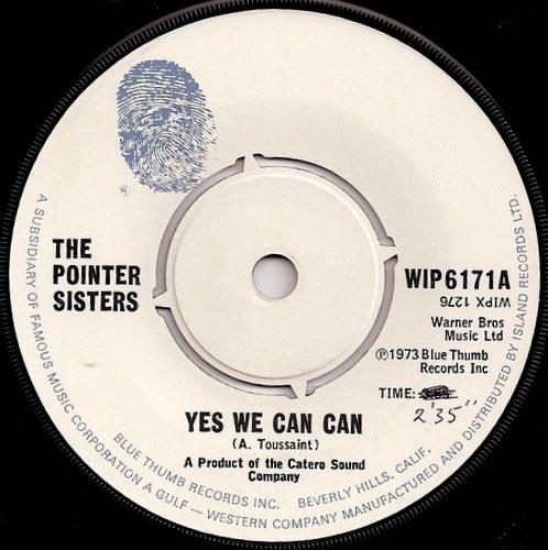 Pointer Sisters - Yes We Can Can
