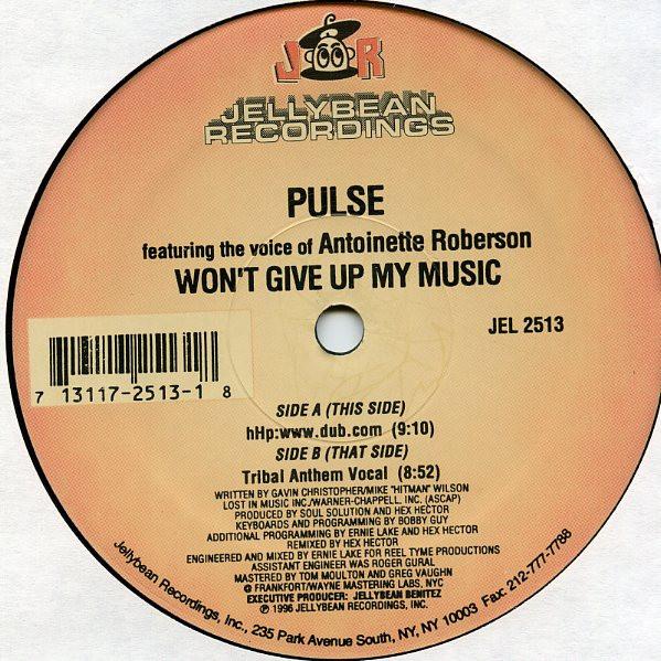Pulse (3) - Won't Give Up My Music