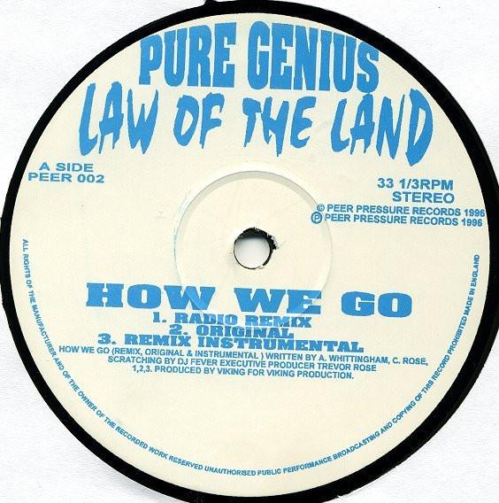 Pure Genius (2) - Law Of The Land EP