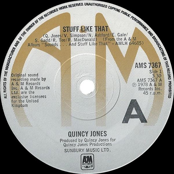 Quincy Jones - Stuff Like That