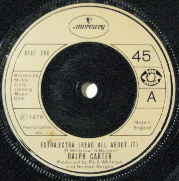 Ralph Carter - Extra, Extra (Read All About It)